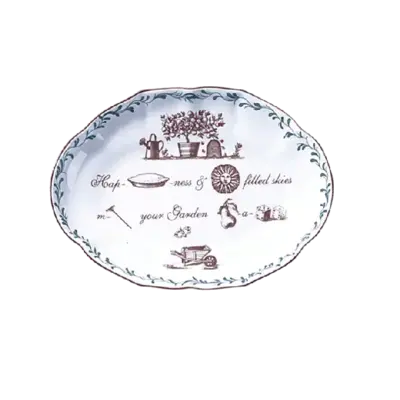 Mottahedeh Mottahedeh Rebus Verse Ring Tray