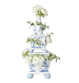 Juliska Juliska Country Estate Serveware & Vases Delft Blue Tulipiere Tower