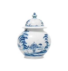 Juliska Juliska Country Estate Serveware & Vases Delft Blue 10-Inch Lidded Ginger Jar
