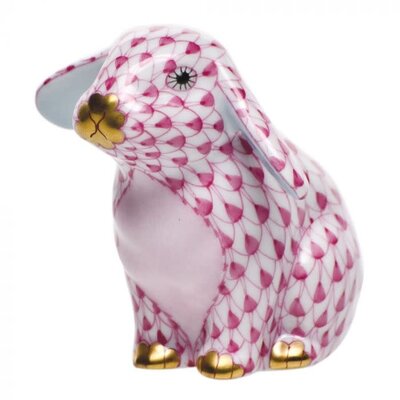 Herend Herend Sitting Lop Ear Bunny Figurines