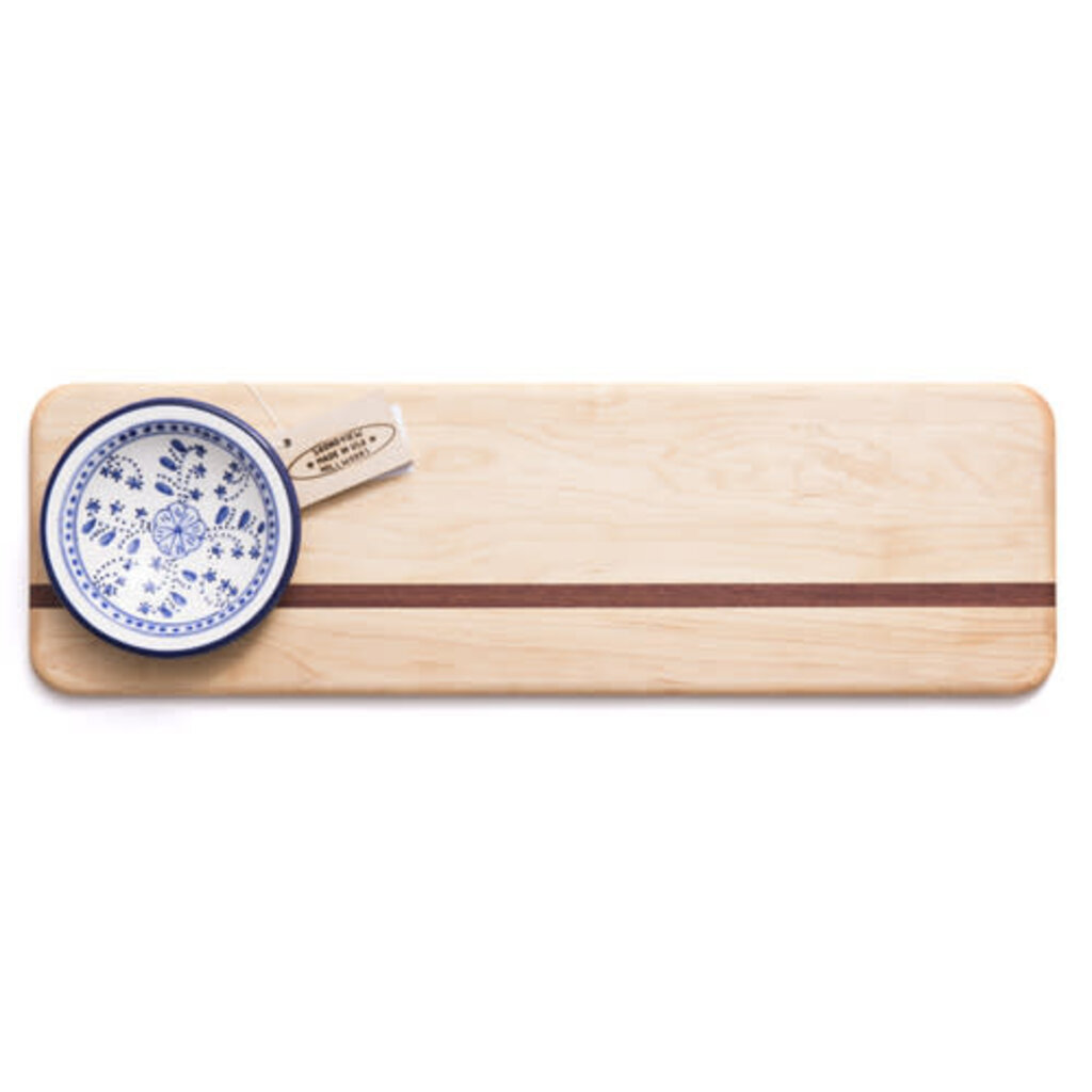 Soundview Millworks Soundview Millworks French Dip Board with Bowl Single Stripe
