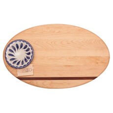 Soundview Millworks Soundview Millworks Oval Dip Board with Bowl Single Stripe