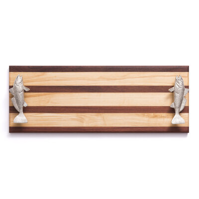 Soundview Millworks Soundview Millworks Double Handle Fish Serving Board