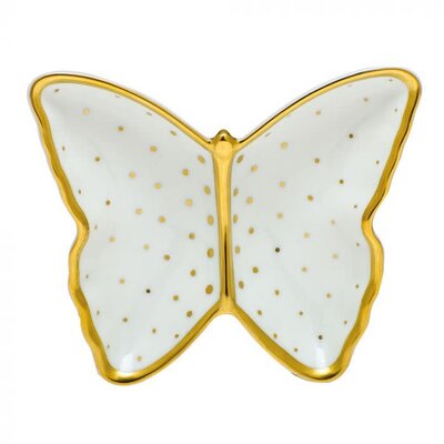 Herend Herend Connect the Dots Butterfly Dish