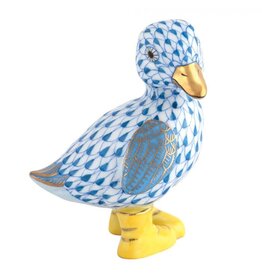 Herend Herend Blue Duckling in Boots Figurine