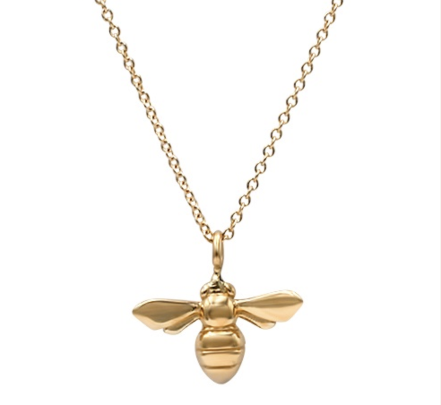 Tiny Bee Pendant- Gold - Element 79 