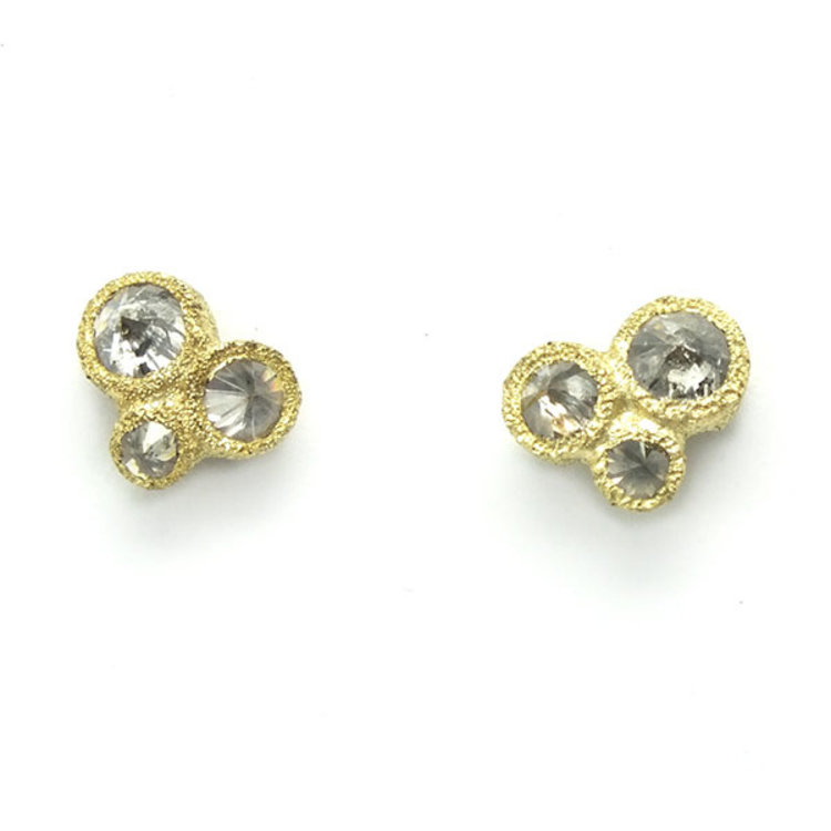 TAP Triple Inverted Diamond Studs