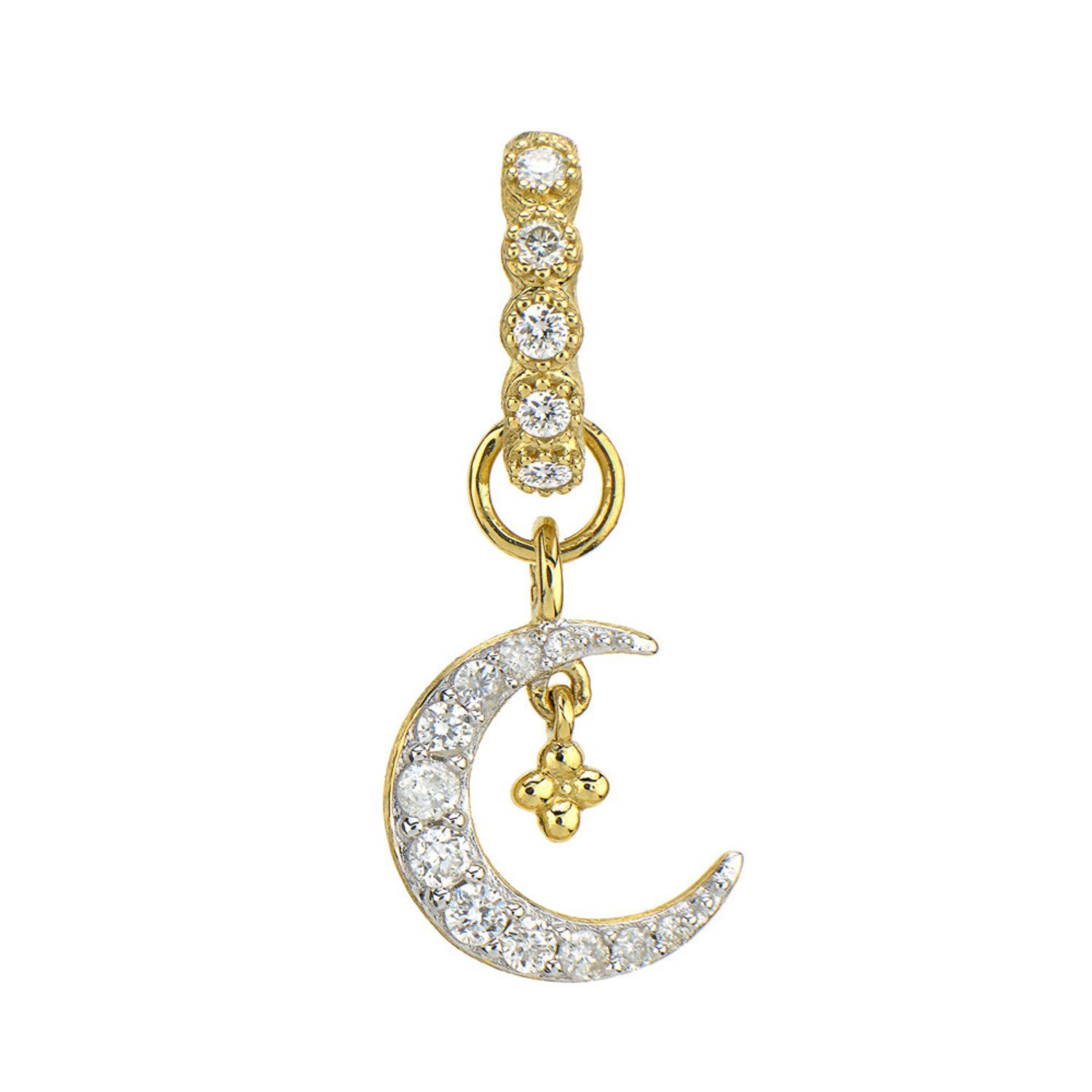 Details about   Crescent Half Moon Pendant Religious Handmade 925 Silver Pave Diamond Jewelry