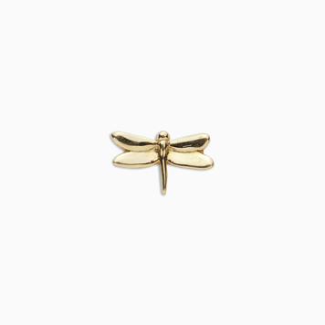 Loquet 18k Dragonfly Charm
