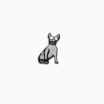 Loquet 18k Diamond French Bulldog Charm
