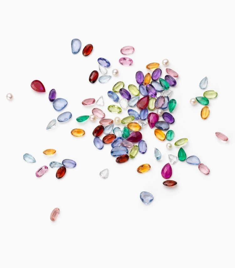 Loquet Pink Tourmaline Gemstone Charm