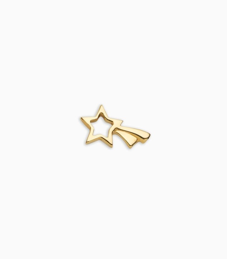 Loquet 18k Shooting Star Charm
