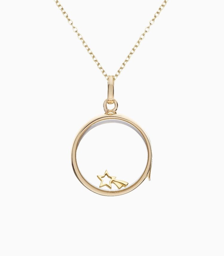 Loquet 18k Shooting Star Charm