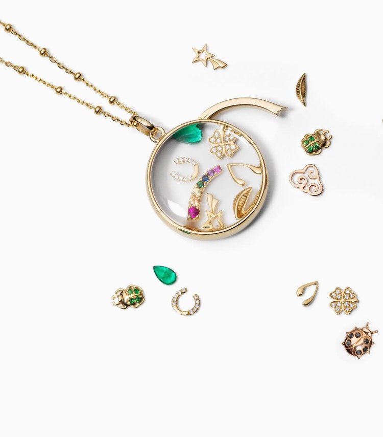 Loquet 18k Shooting Star Charm