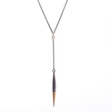 CFJ Fusion Quill Y-Pendant Necklace