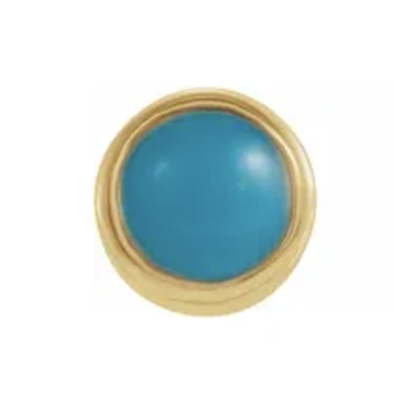 Elements by E79 Single Turquoise Stud Earring