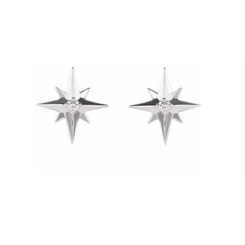 Elements by E79 Diamond Star Single Earring