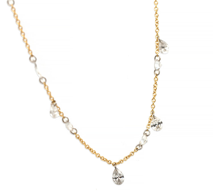 TAP Free Set Diamond Necklace 1.75cts