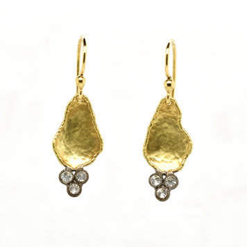 TAP Tear Drop Diamond Earrings