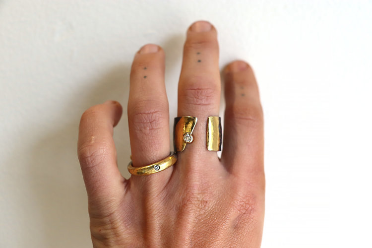 CFJ Fusion Fusion Diamond Stacking Ring