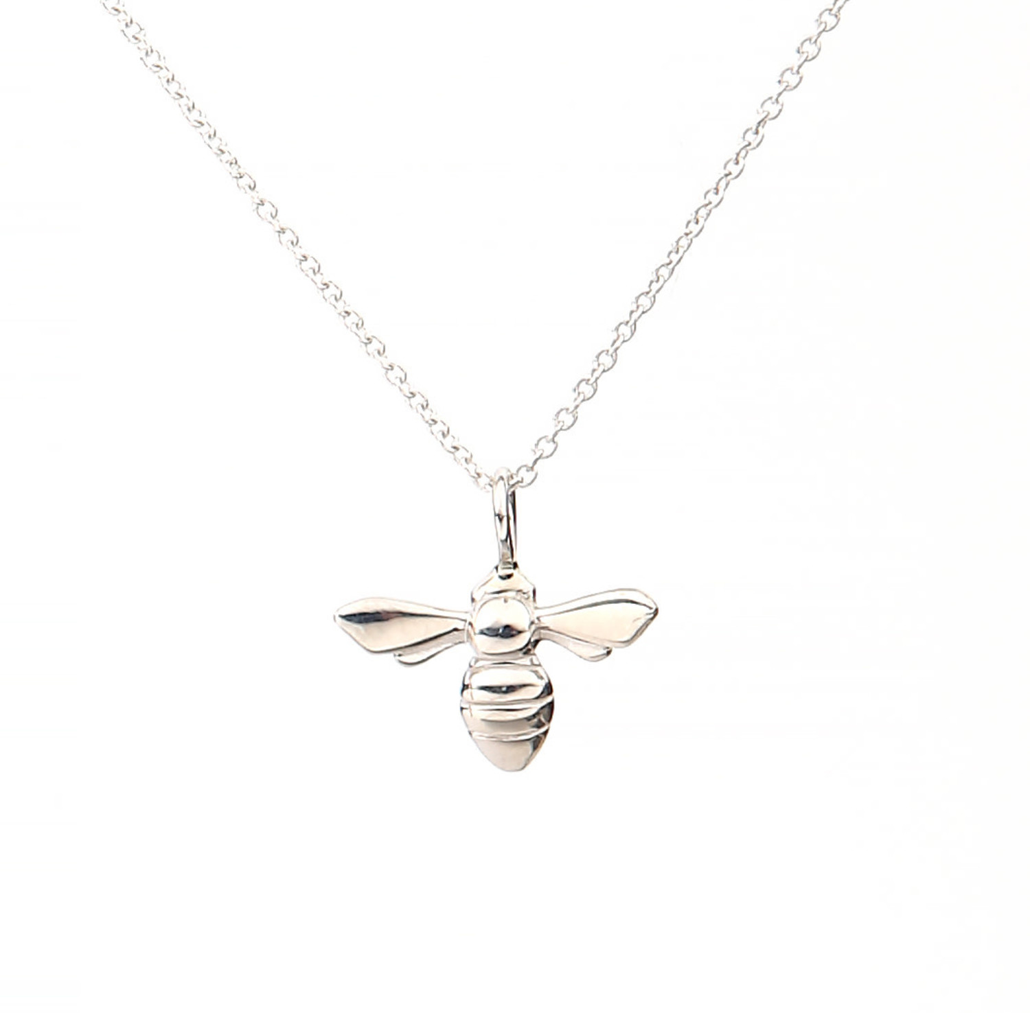 Silver Honey Bee Necklace – Sylvia Kerr Jewellery