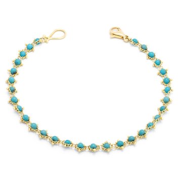 Amali Turquoise Full Textile Bracelet