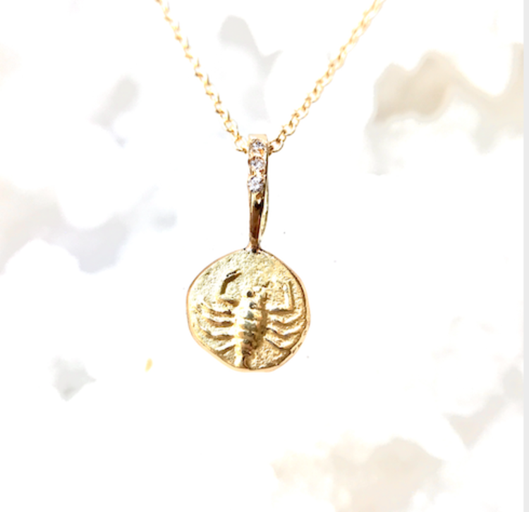 Robin Haley Scorpio/Scorpian Artifact Necklace