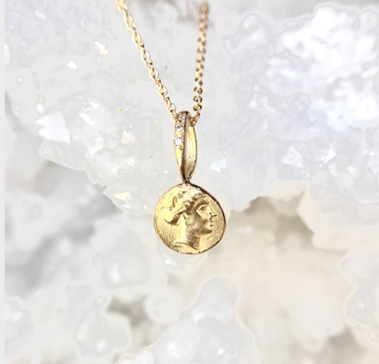 Robin Haley Taurus/Bull Artifact Necklace