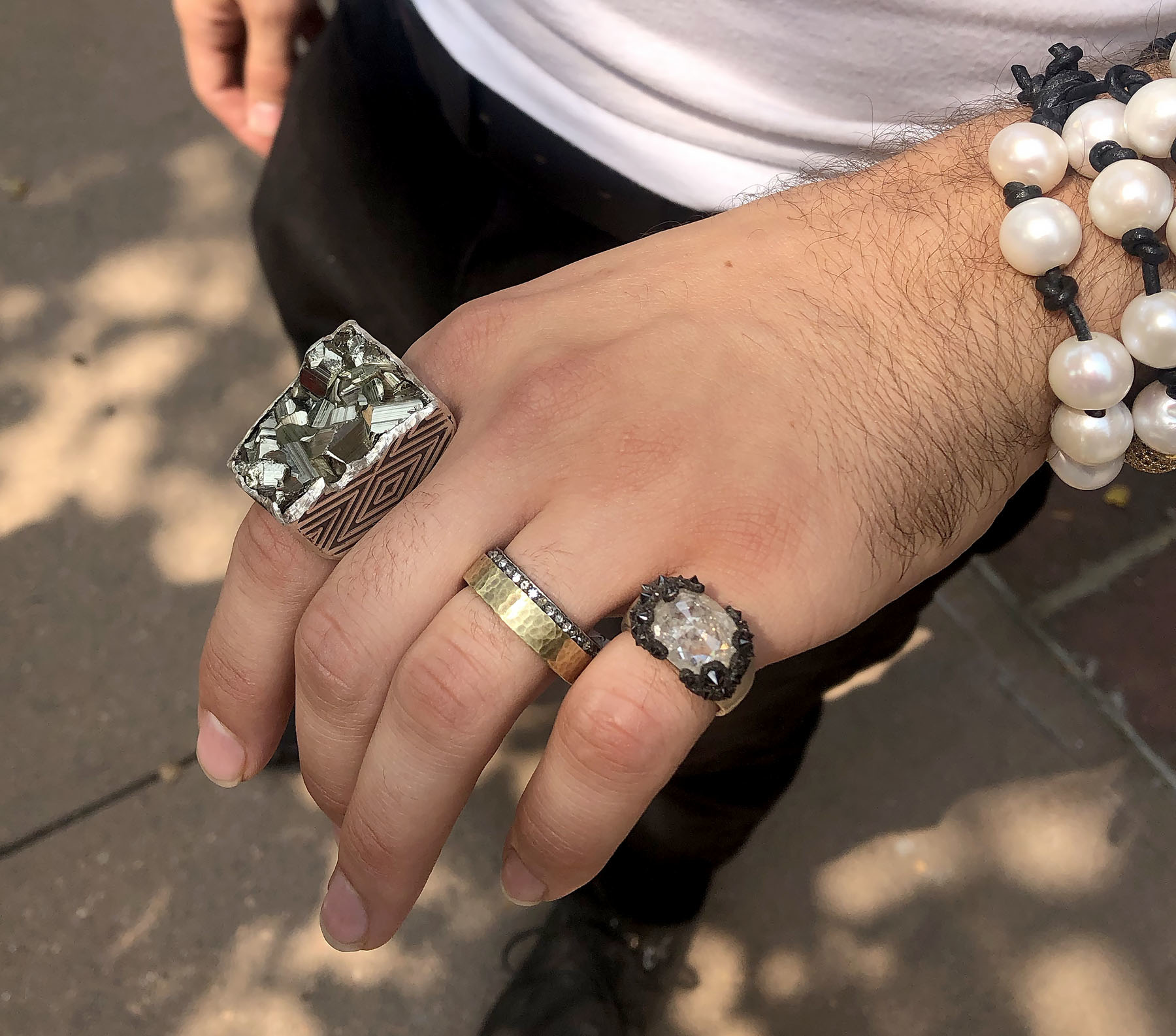  Silver - Men's Rings / Men's Jewellery: Jewellery