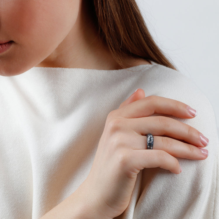 Dana Bronfman Starry Night Sculpted Point Ring