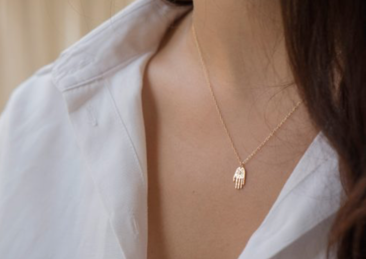 Celine d'Aoust Little Dharma Hand Pendant