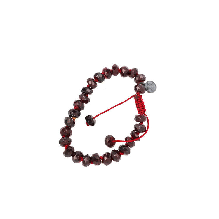 Joseph Brooks Red Garnet Bracelet