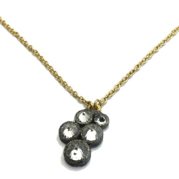 TAP Five Inverted Diamonds Pendant Necklace