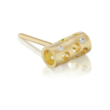 Dana Bronfman Mini Holly Tube Stud Earrings