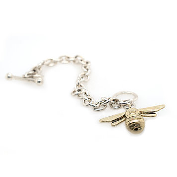 CFJ Bees Charm Bracelet Bombus Large Mixed