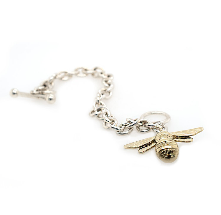 CFJ Bees Charm Bracelet Bombus Large Mixed