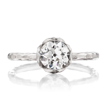 Dana Bronfman Petal Set Solitaire Ring