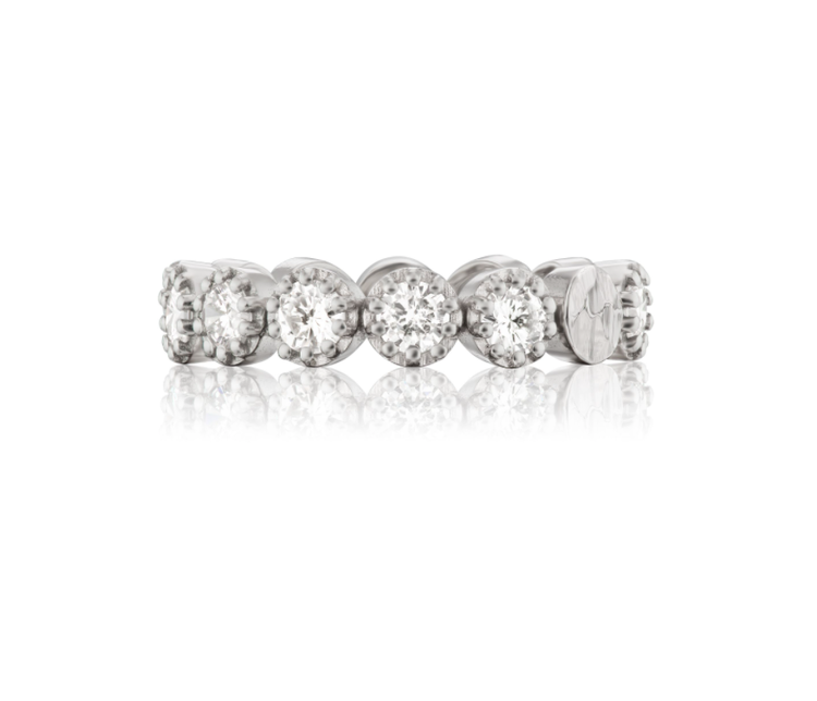 Dana Bronfman Signature Diamond Eternity Band White Gold