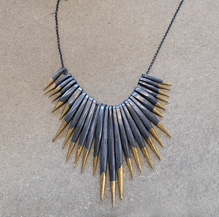 CFJ Fusion 27 Quill  Necklace