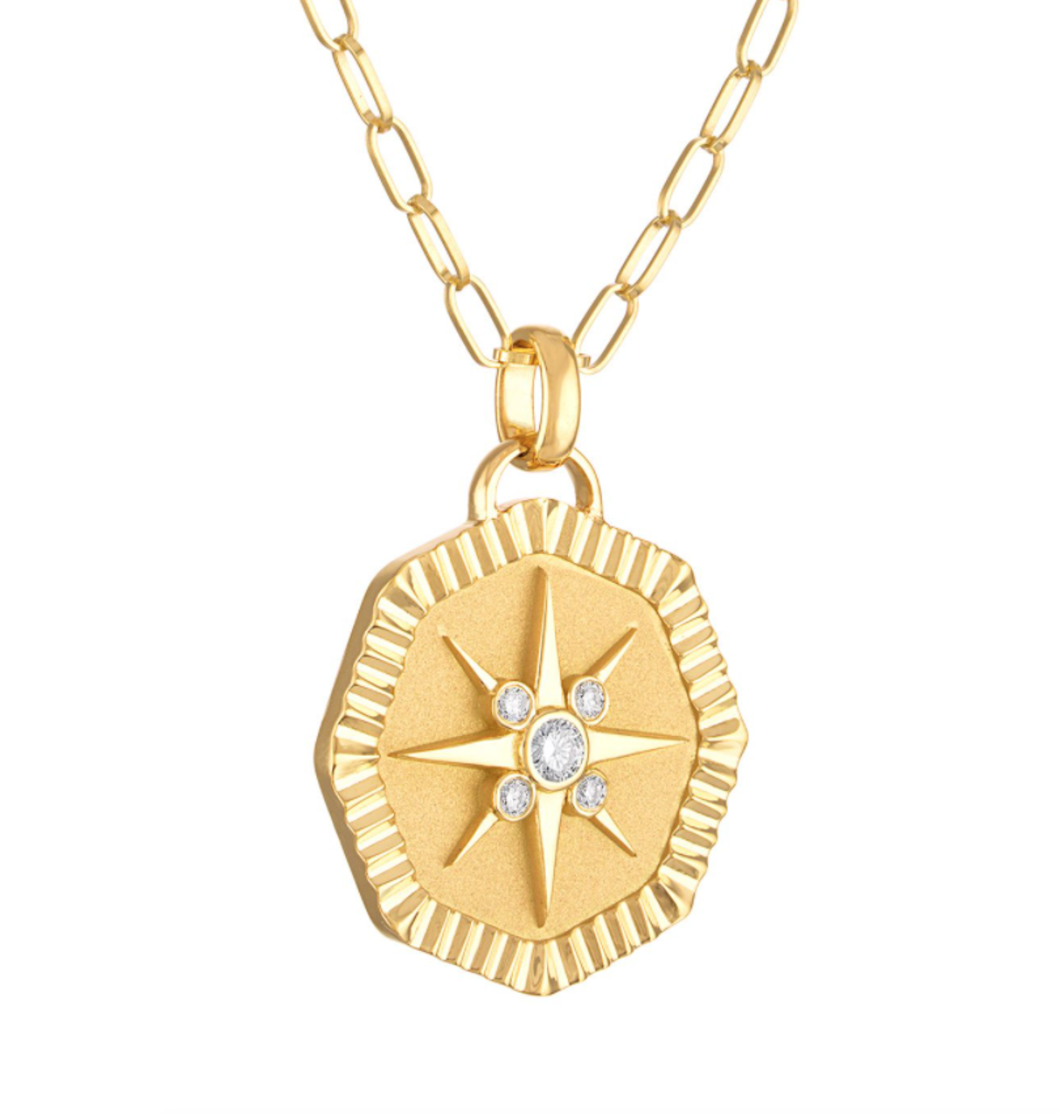 Coexist Symbols On Lotus Flower Pendant Necklace 14k Yellow Gold ...