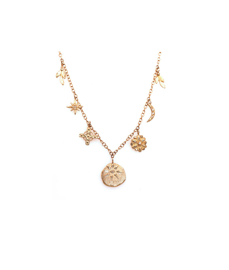 Robin Haley 7 Charm Artifact Necklace