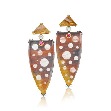 Dana Bronfman Twilight Dune Surfer Earrings