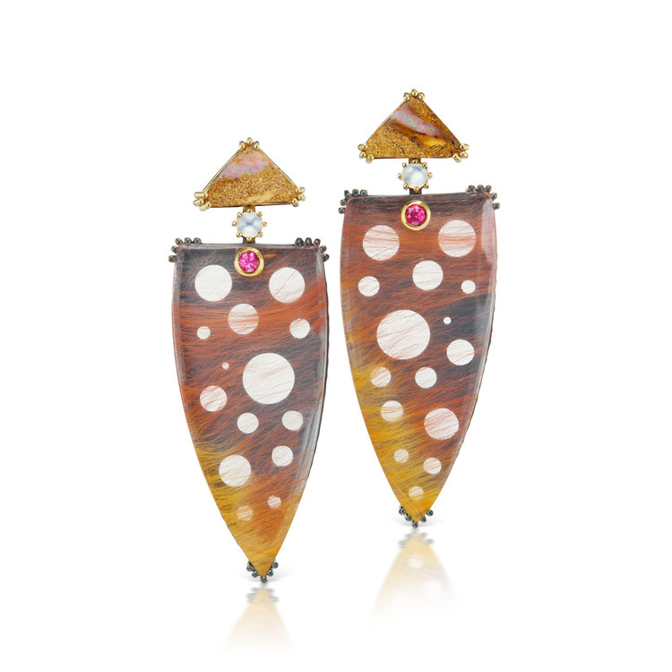 Dana Bronfman Twilight Dune Surfer Earrings