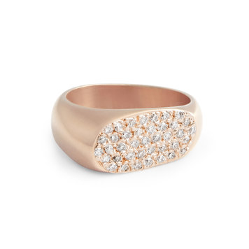 Dana Bronfman Rose Gold Lipstick Ring