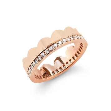 Dana Bronfman Rose Gold Agra Eternity Band