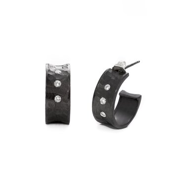 Dana Bronfman Convex Hoop Earrings