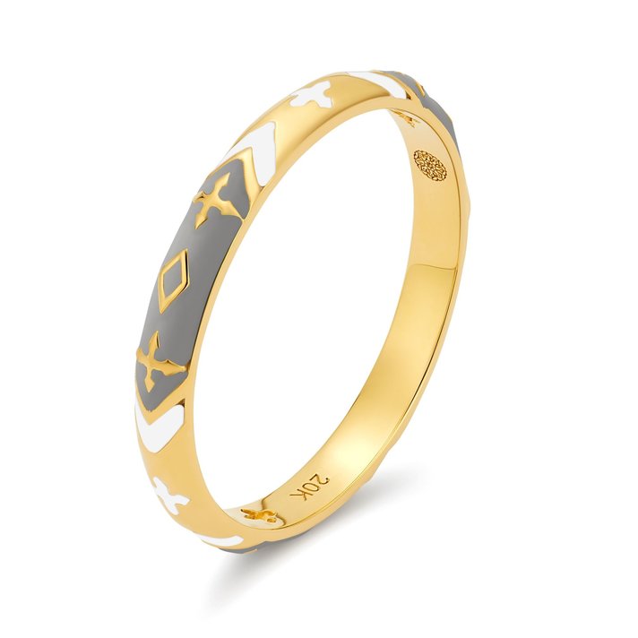 LV Volt One Band Ring, Pink Gold And Diamond - Jewelry
