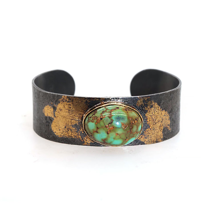 CFJ Fusion Damale Turquoise Cuff