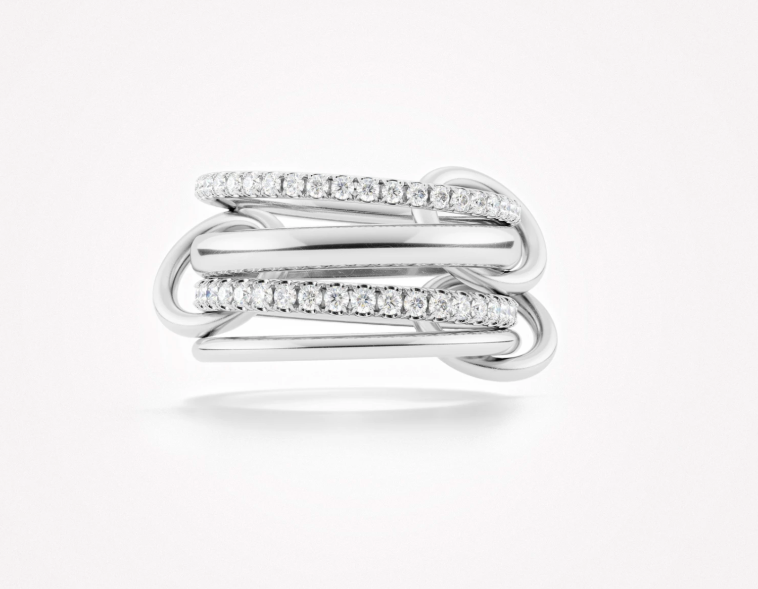 Polaris Blanc Diamond Rings - Element 79 Contemporary Jewelry