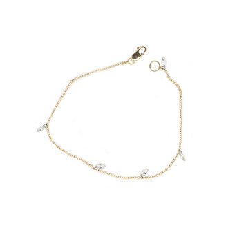 TAP Free Set Marquise Cut Diamond Bracelet